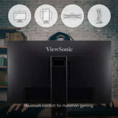 شاشة العاب فيوسونيك 27 انش 144 هيرتز | VIEWSONIC 27 IPS - 144Hz - 1Ms