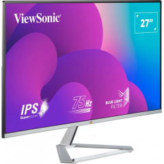 شاشة العاب فيوسونيك بدون إطار | VIEWSONIC 27 FRAMELESS IPS - 75Hz - 4Ms