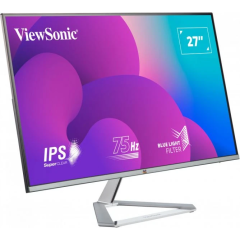 شاشة العاب فيوسونيك بدون إطار | VIEWSONIC 27 FRAMELESS IPS - 75Hz - 4Ms