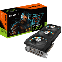 كرت شاشة جيجابايت ار تي اكس 4070 تي اي | GIGABYTE RTX 4070 TI GAMING 3X - OC