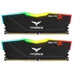 رام تيم قروب دي دي ار4 ار جي بي 3600 ميجاهيرتز | T-FORCE DDR4 RGB 3600MHZ
 اللون-أسود الحجم-32GB